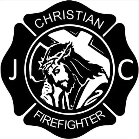 Jesus Firefighter Car Styling Fashion Decals